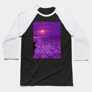 Moon Beach Baseball T-Shirt